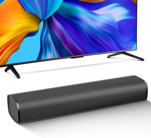 AyoumsPy 50W Sound Bar for Smart TV, Bluetooth, Mini Design
